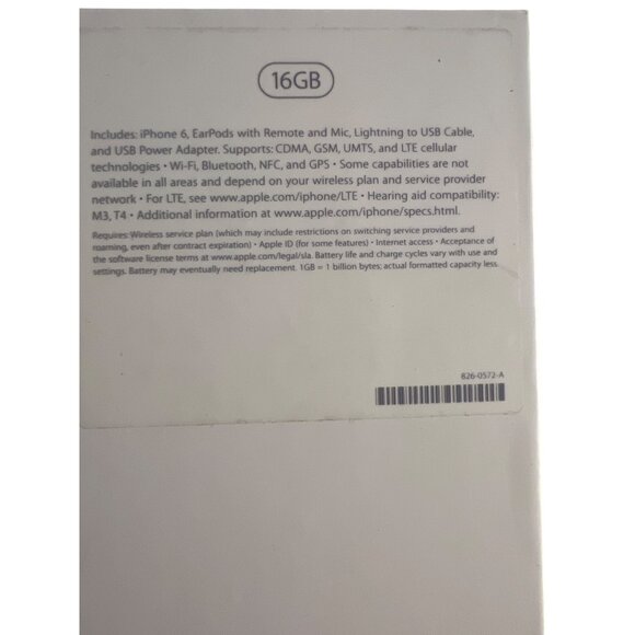 iPhone 6 16GB Original Retail Packaging Box - Picture 3 of 3